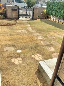 生垣のお手入れ、除草・草むしり