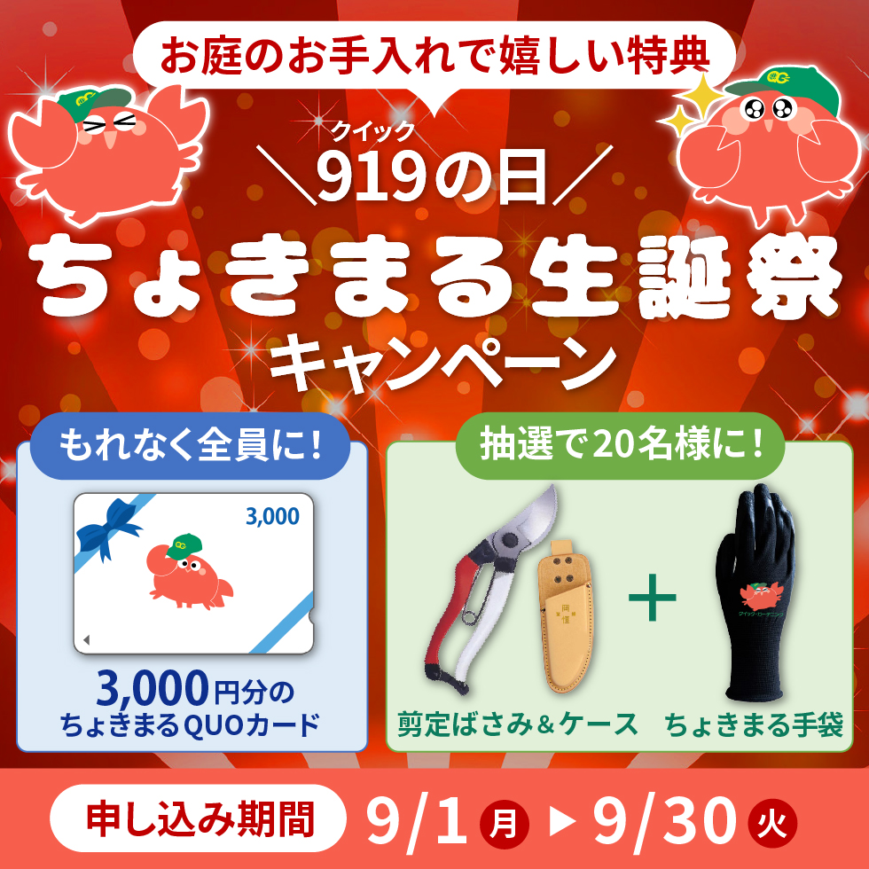 ～919の日～ちょきまる生誕祭キャンペーン【2025】