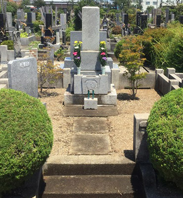 お墓のお手入れAfter